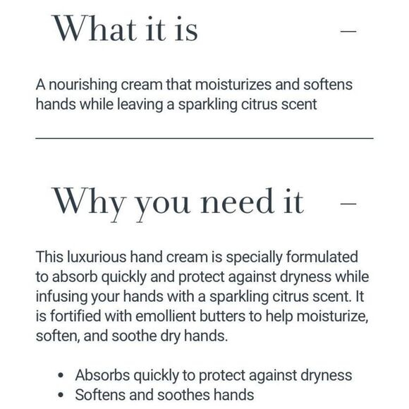 FRESH -NWT Bundle 2 Citron deVigne Hand Cream & Lotus Youth Preserve Rescue Mask - Picture 7 of 16